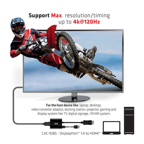 HDMI TO DISPLAYPORT ADAPTER - Digital3d.com.au